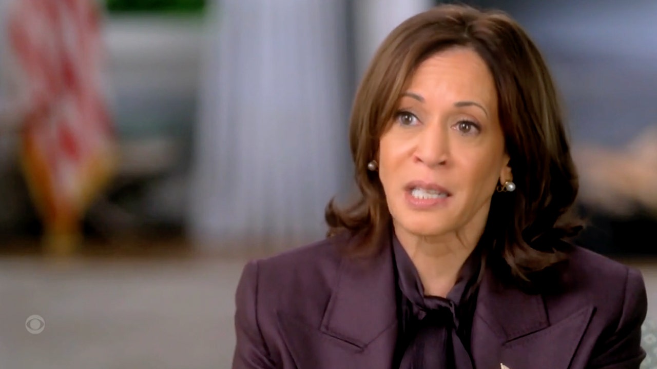 CBS “60 Minutes” airs two different answers from Vice President Harris to the same question