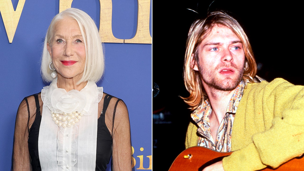 Helen Mirren says Kurt Cobain's death is 'so sad' because he 'never saw GPS'