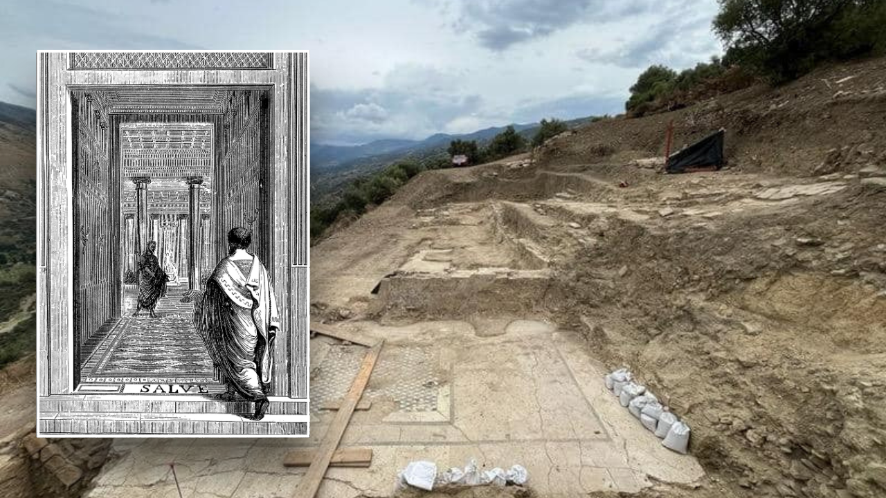 One-of-a-kind ancient bathhouse found buried in the hills of Sicily