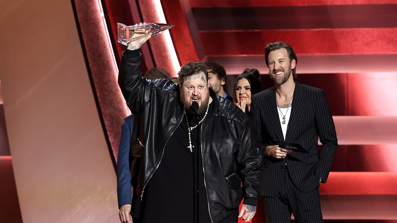 Jelly Roll was ‘so nervous’ at the CMAs, the singer shattered his award