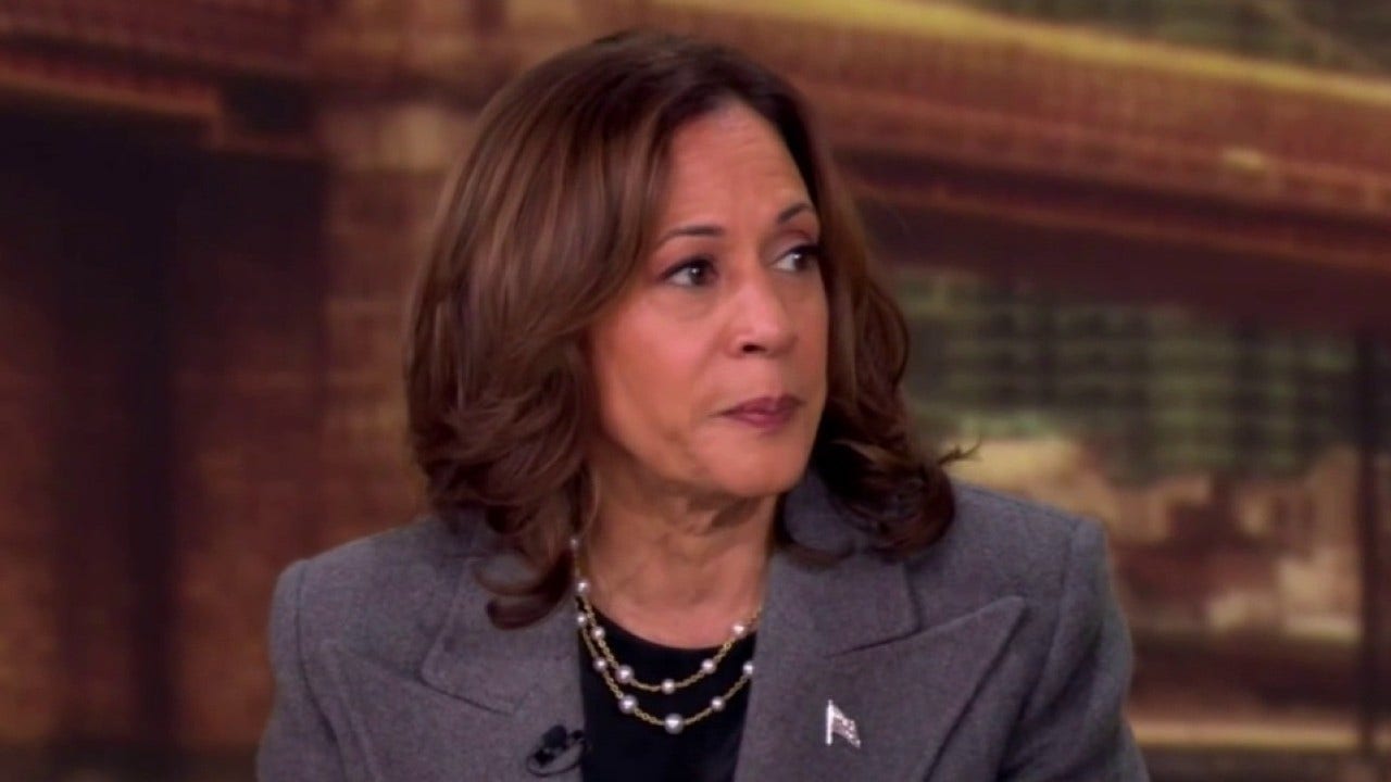 Kamala Harris tells 'The View' she can't think of anything she would have done differently from Biden