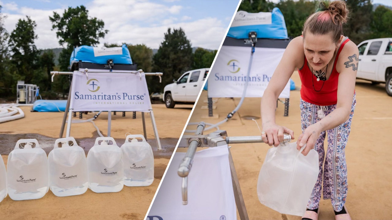 Samaritan’s Purse continues relief efforts for Helene with three water filtration systems in North Carolina