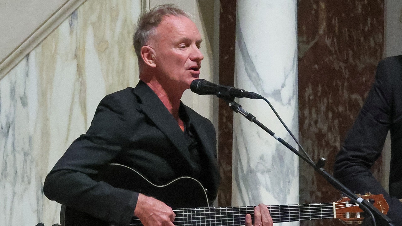 Ethel Kennedy's funeral features surprise emotional performance by Sting