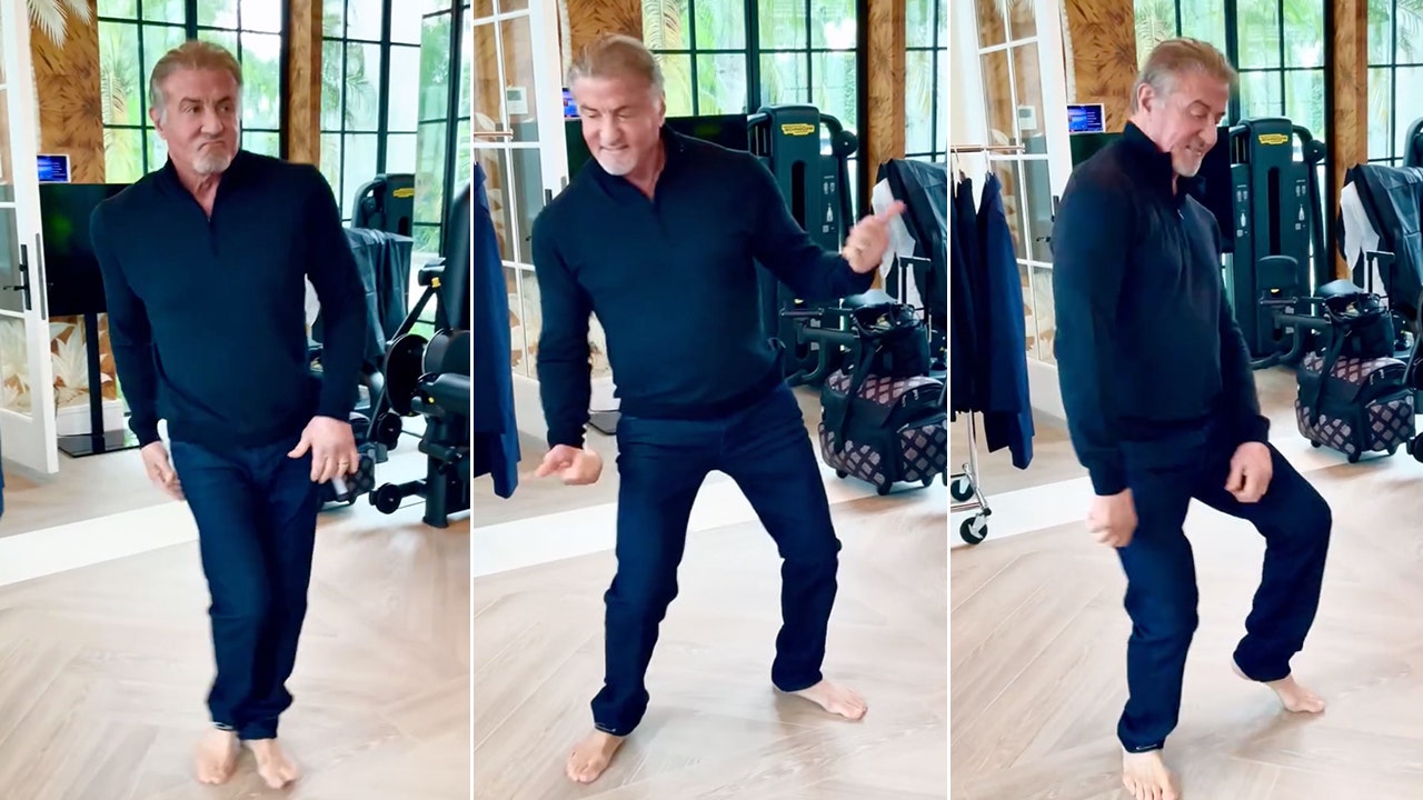 Sylvester Stallone, 78, menjadi viral dengan video dance yang unik