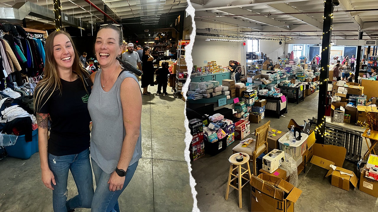 North Carolina mom, daughter turn small business into relief center after Hurricane Helene