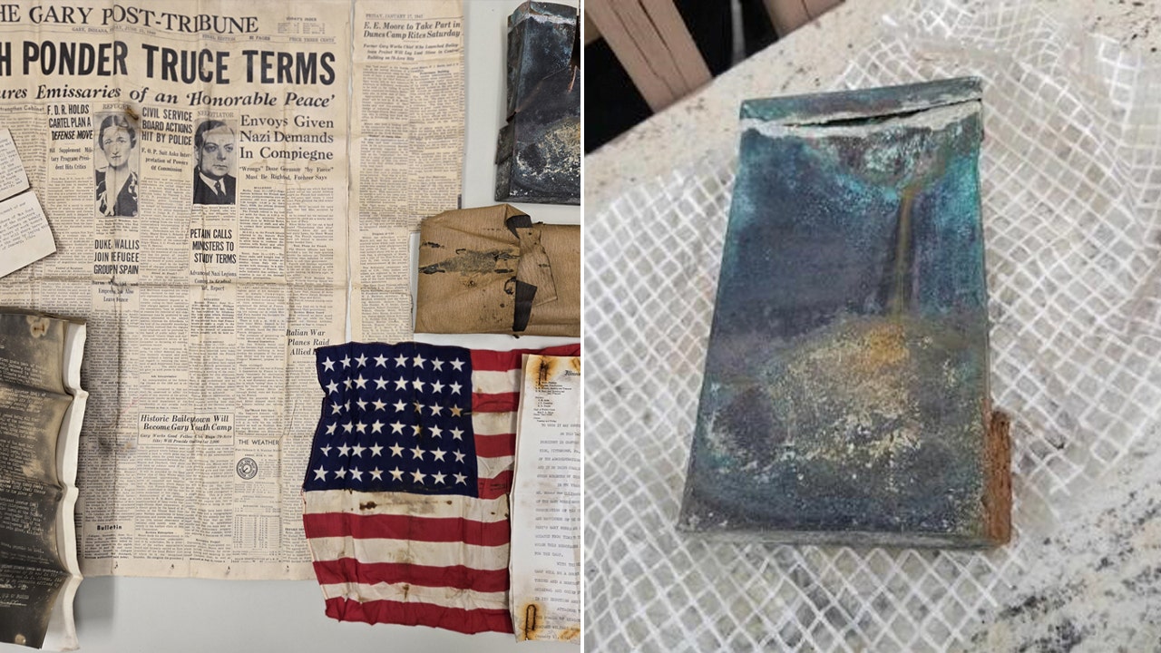 Indiana contractor discovers time capsule from 1941 at national park