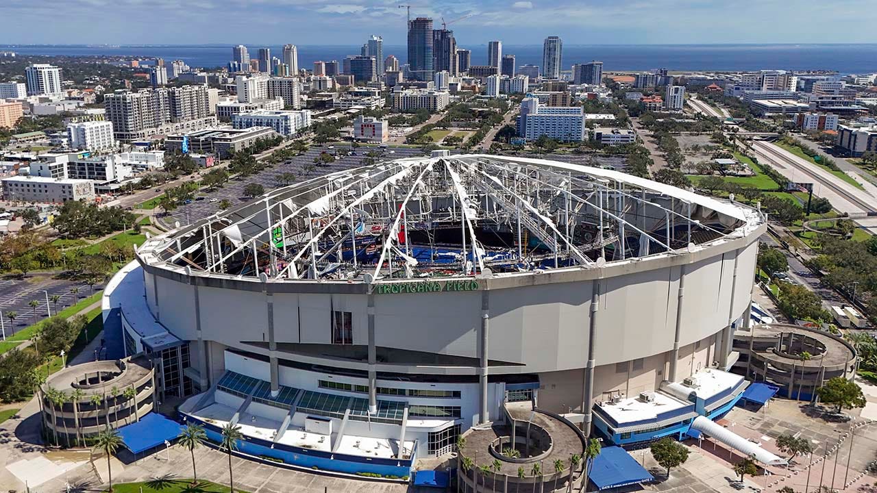 Tropicana roof repairs could be complete by Rays’ 2026 season, MLB team will need temporary home for 2025