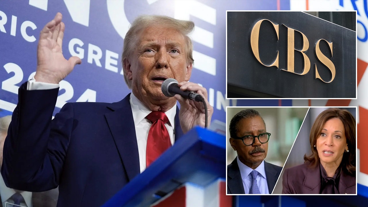 Trump sues CBS News for  billion alleging 'deceptive doctoring' of Harris' '60 Minutes' interview