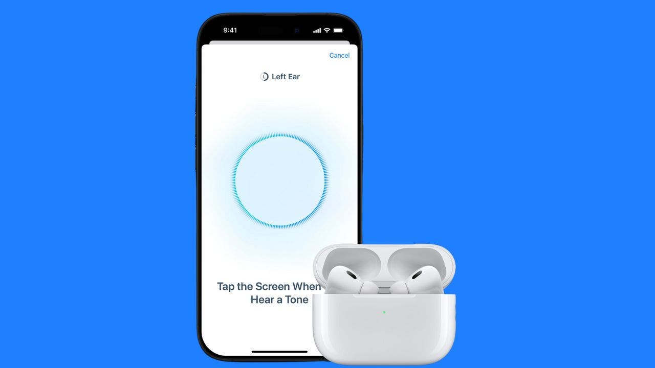 Apple’s AirPods Pro 2 makes hearing tests as easy as a few taps