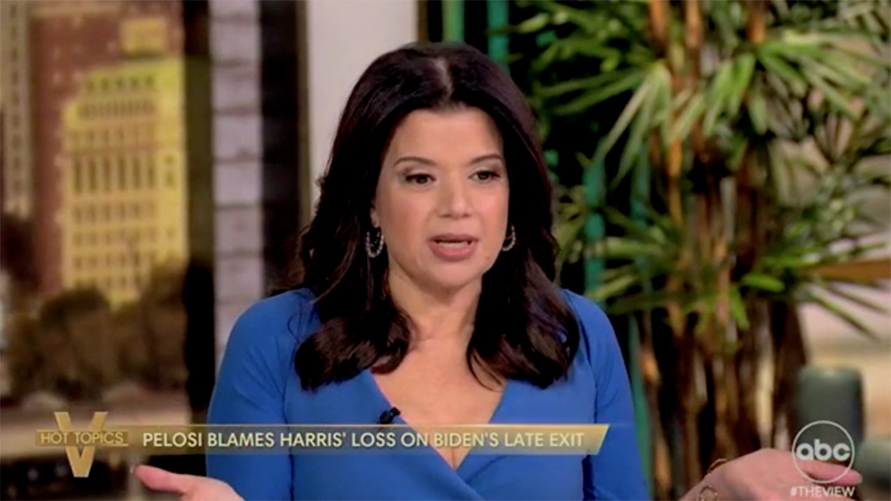 'The View' co-host blasts 'nasty' Nancy Pelosi for suggestion Biden should have dropped out sooner