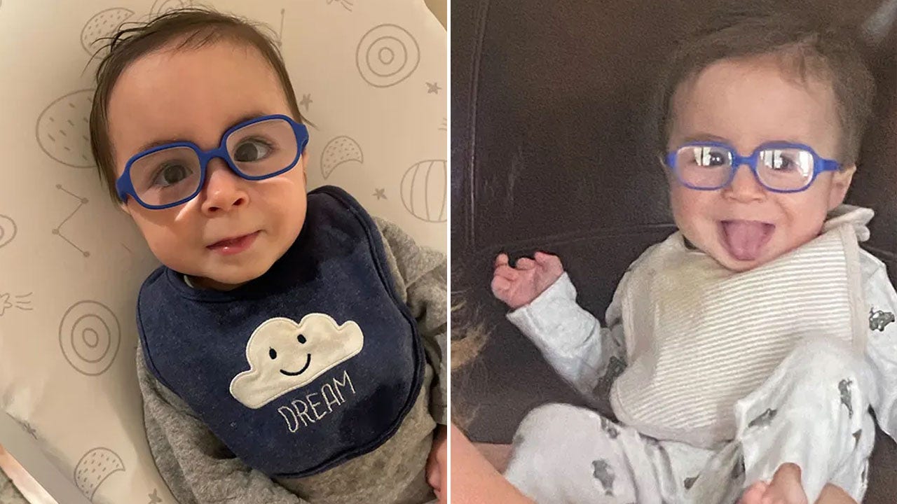 Baby’s adorable reaction to his new glasses attracts worldwide attention: ‘Melts hearts’