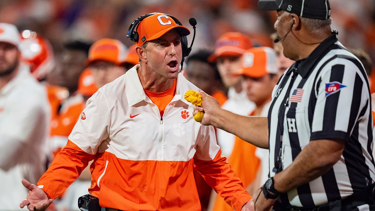 Clemson football coach Dabo Swinney says he was stopped from voting on Election Day due to ballot mixup