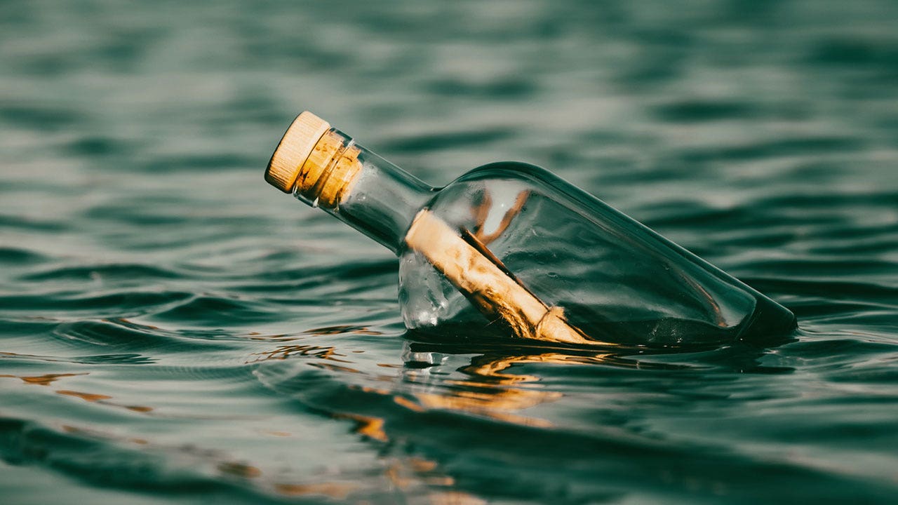 Six-Year-Old Uncovers Heartfelt Time Capsule: A Message in a Bottle from Her Mother, Written 26 Years Ago!