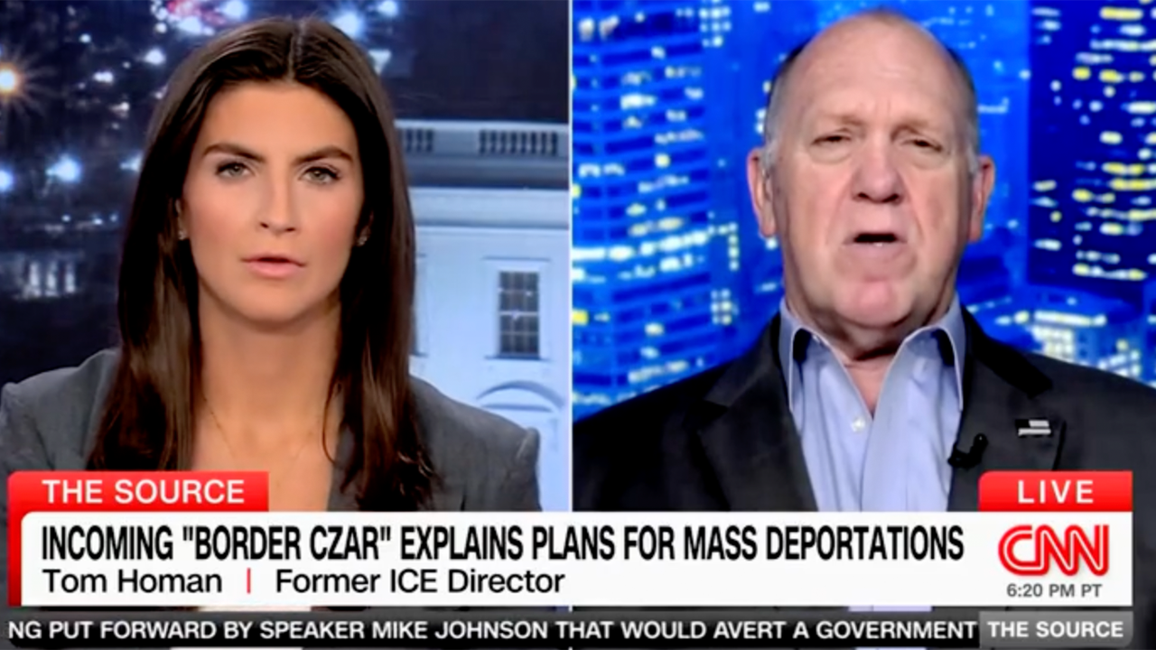 Incoming border czar Tom Homan assures CNN that deportations are coming ‘day one’