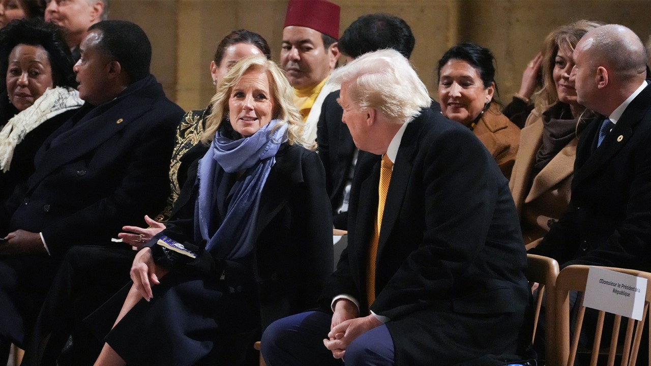 Jill Biden, Trump Connect at Notre Dame Event