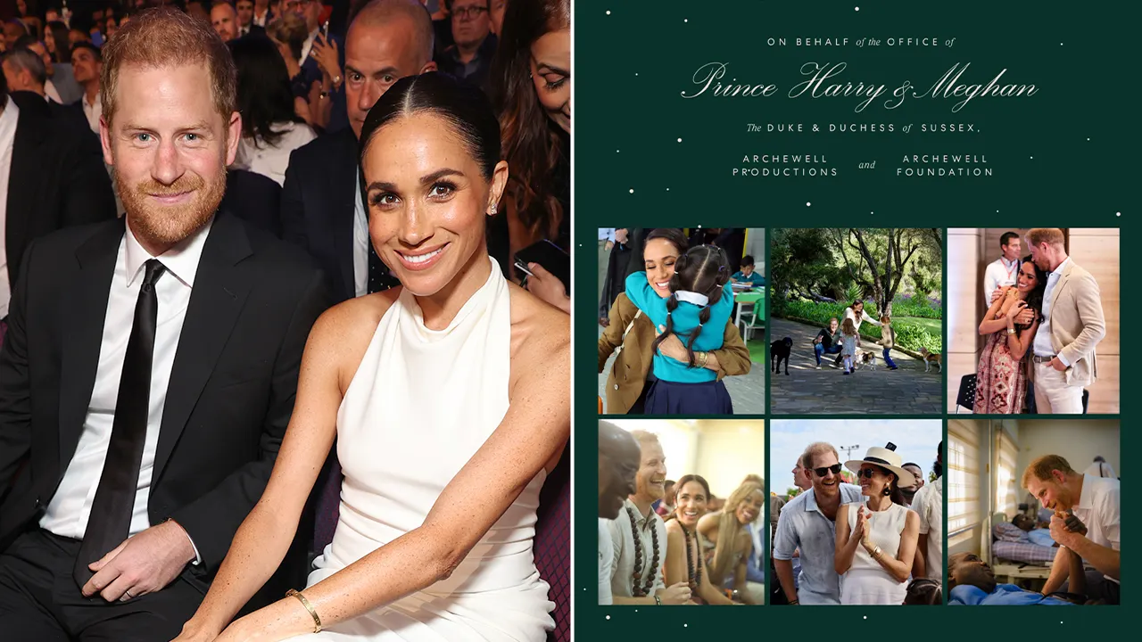 Meghan Markle and Prince Harry Share Heartwarming Family Moment in 2024 Holiday Card!