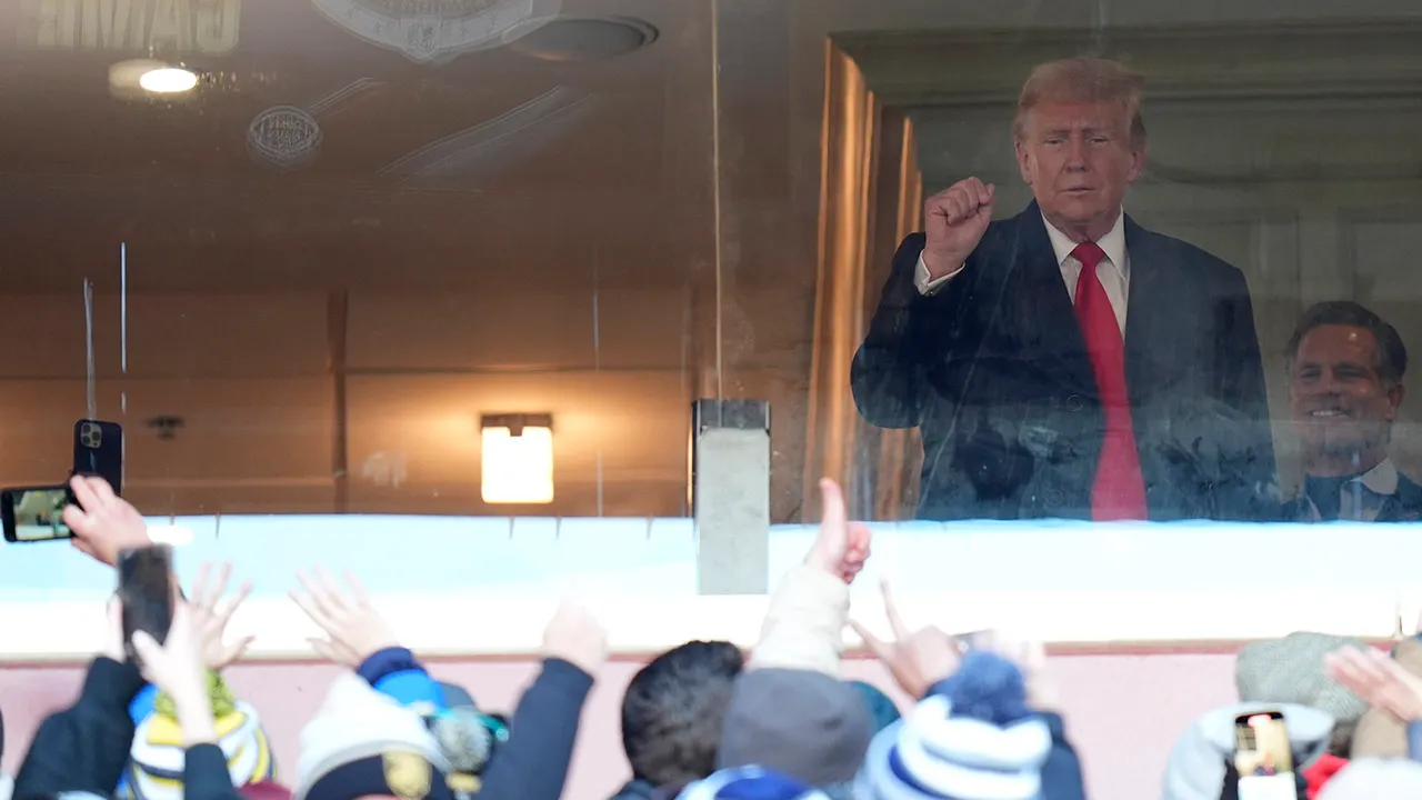 Army-Navy game draws its most viewers ever recorded after Trump’s attendance