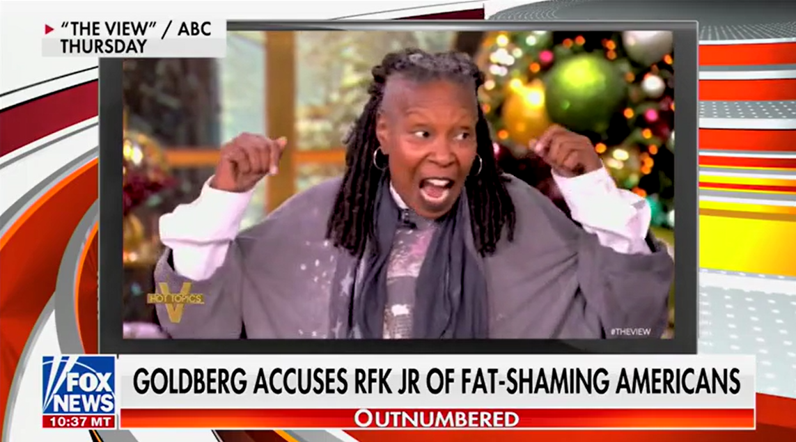 Whoopi accuses RFK, Jr. of fat shaming, gets shredded on 'Outnumbered': 'How stupid do you have to be?'