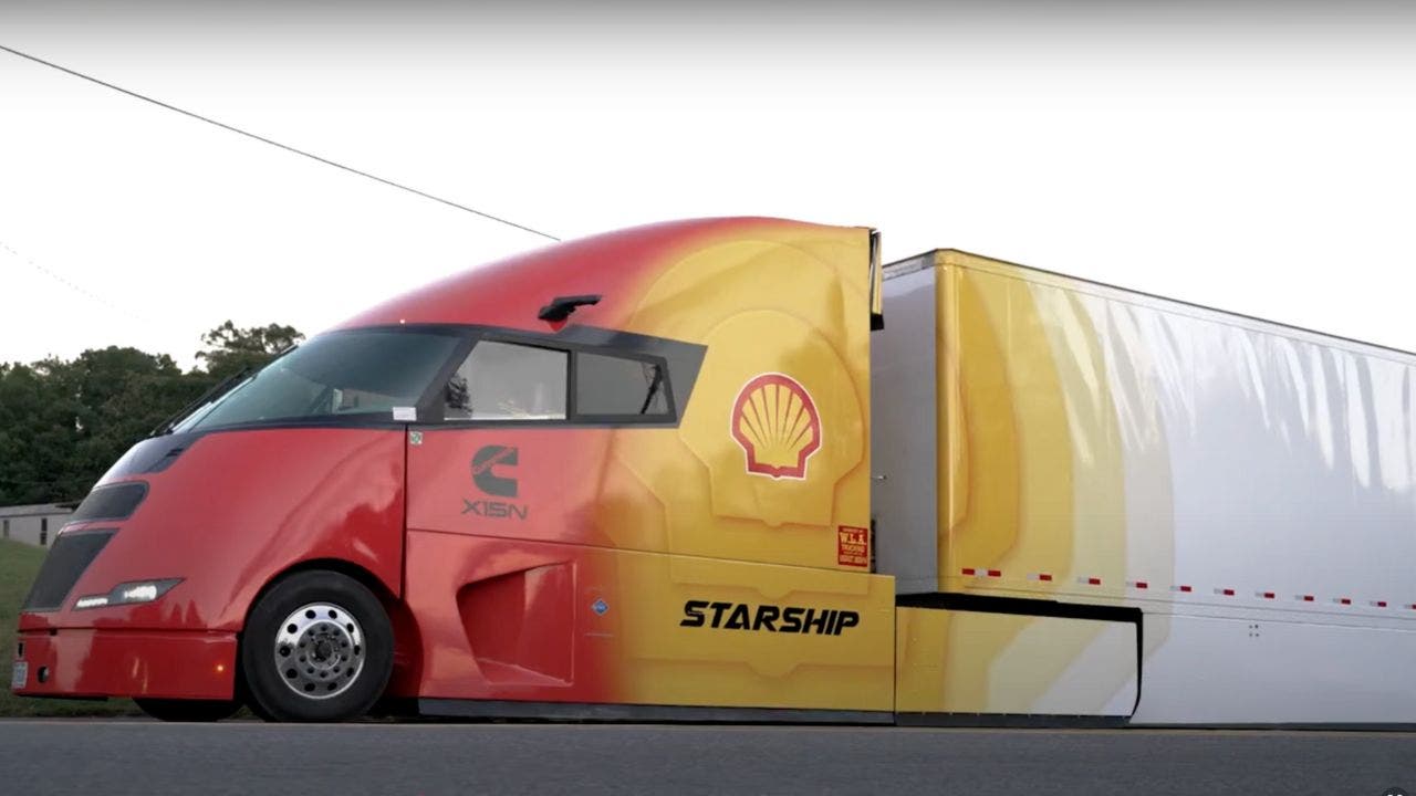 The future of trucking rolls forward in Shell’s experimental big rig