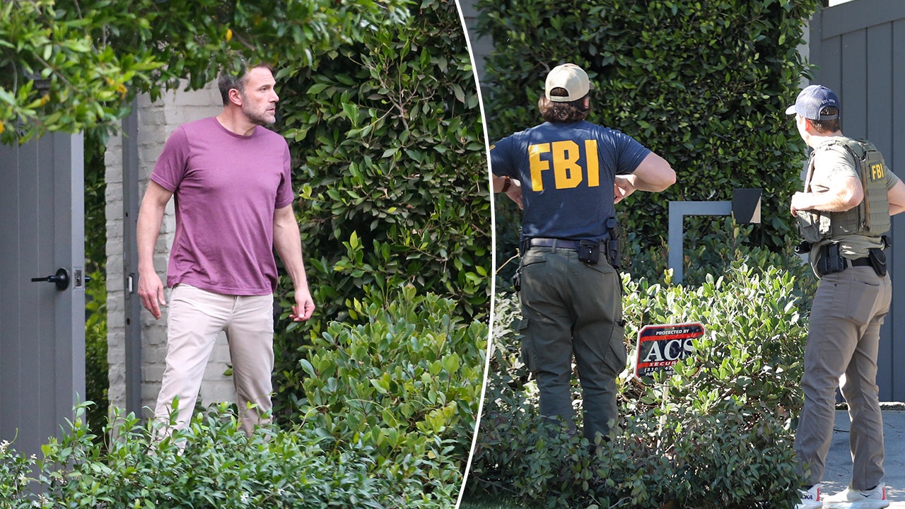 FBI visits Ben Affleck's LA home