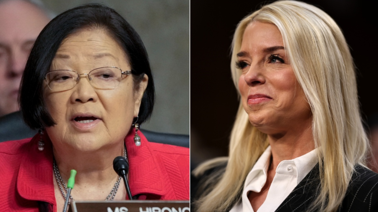 Bondi claps back at Hirono amid questions about political prosecutions: ‘Refused to meet with me’