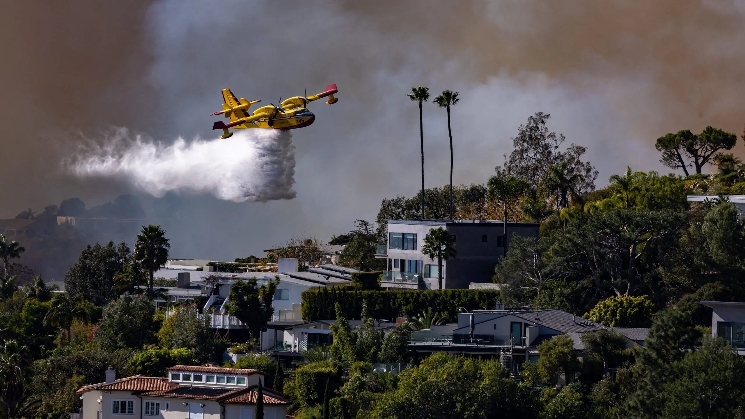 Drone Strike Grounds Firefighter Plane for Three Days Amid LA Wildfires: A New Threat Emerges