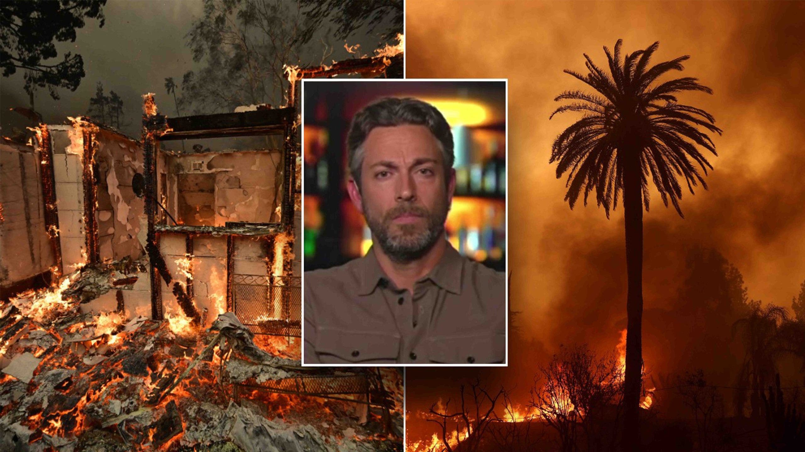 Zachary Levi blames ‘extremely poor’ management for LA wildfires, suggests ‘legal negligence’ at play