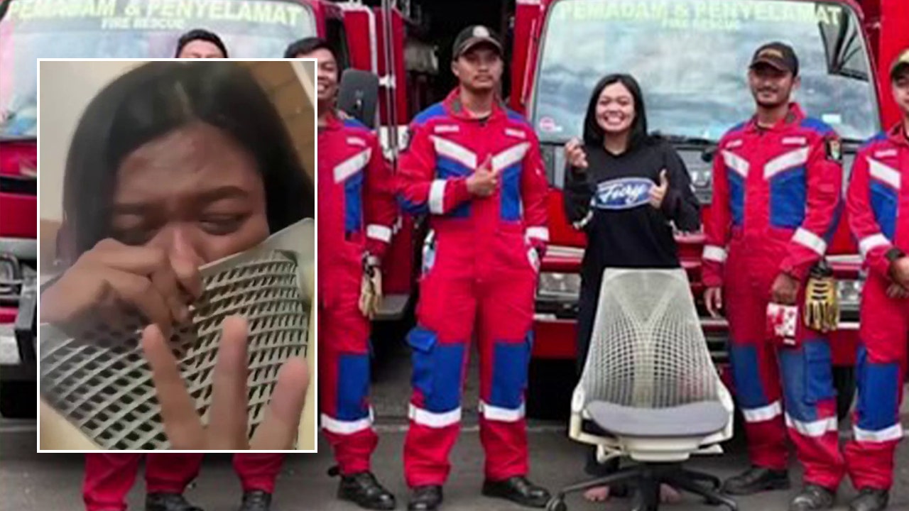 Indonesian woman rescued by fire department after nose ring gets stuck in chair: ‘Wasn’t the strangest call’