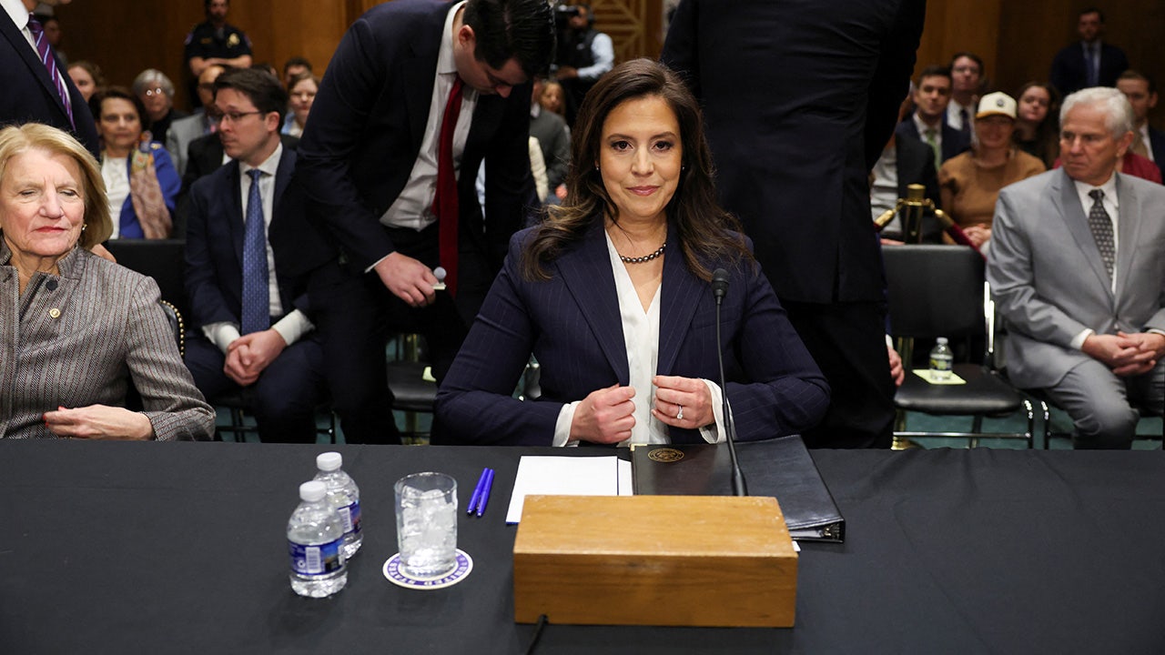 U.S. Rep. Elise Stefanik (R-NY), U.S. President Donald Trump's nominee to be U.S. ambassador to the United Nations, testifies before a Senate Foreign Relations Committee confirmation hearing on Capitol Hill in Washington, U.S., January 21, 2025. (REUTERS/Evelyn Hockstein)