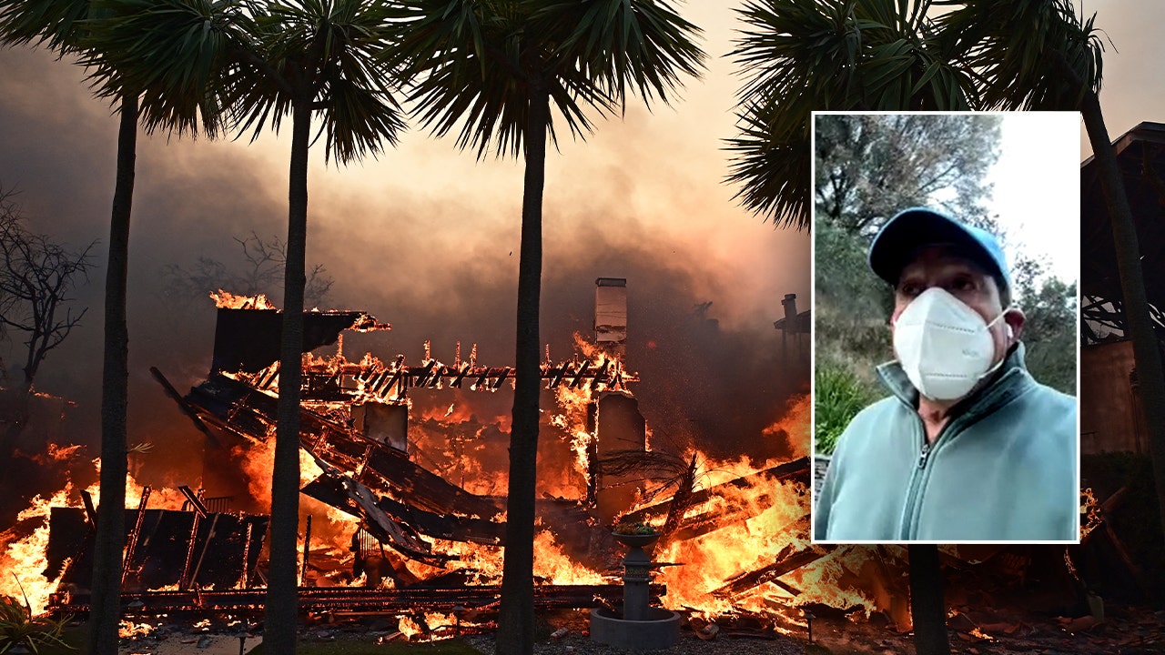 Steve Guttenberg jumped in to help first responders when the fires began. (AGUSTIN PAULLIER/AFP via Getty Images; Fox News)