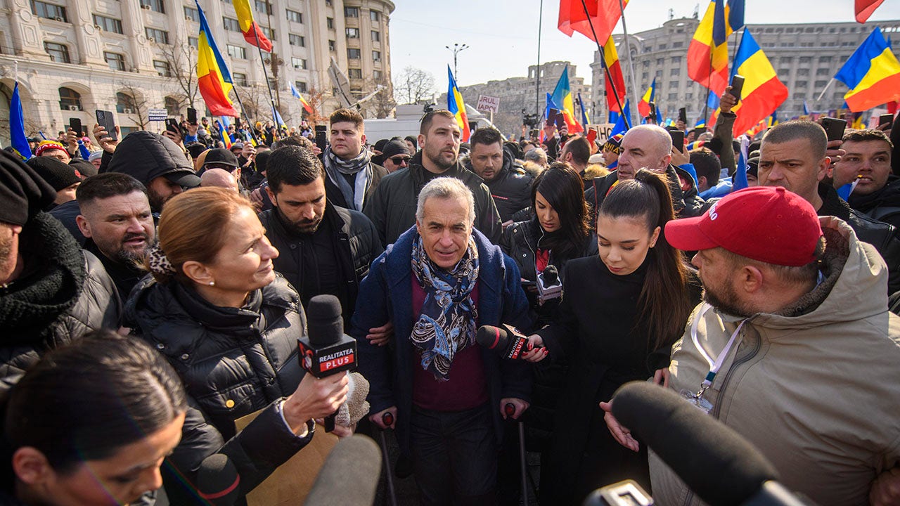 Frontrunner in Romania’s annulled presidential election barred from ...