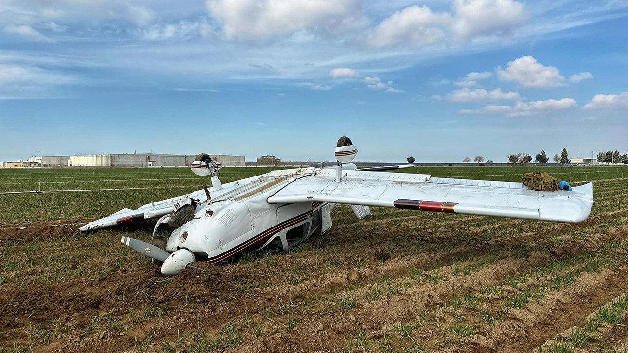 California small plane crashes upside down, 2 occupants survive and refuse medical treatment