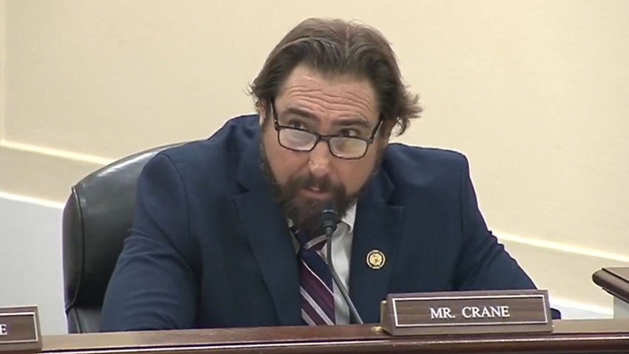 Rep. Eli Crane stunned at ‘insane’ sum in taxpayer funds used for transgender animal studies