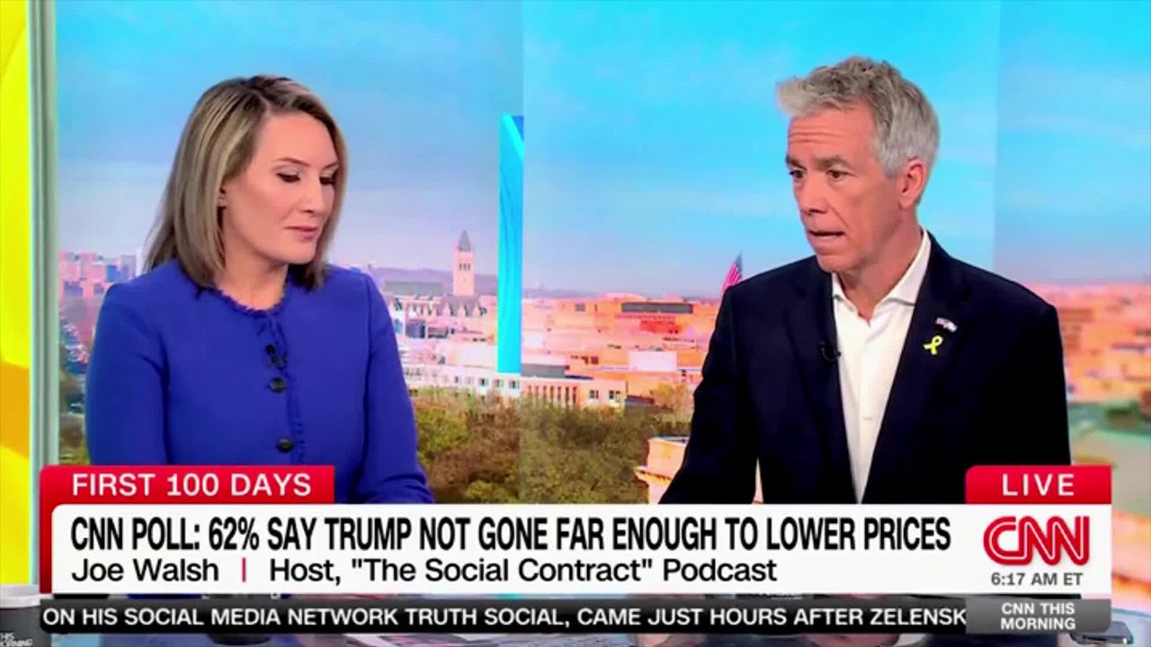 CNN regular Joe Walsh speculates Trump may be ‘Russian asset,’ a ‘plant’