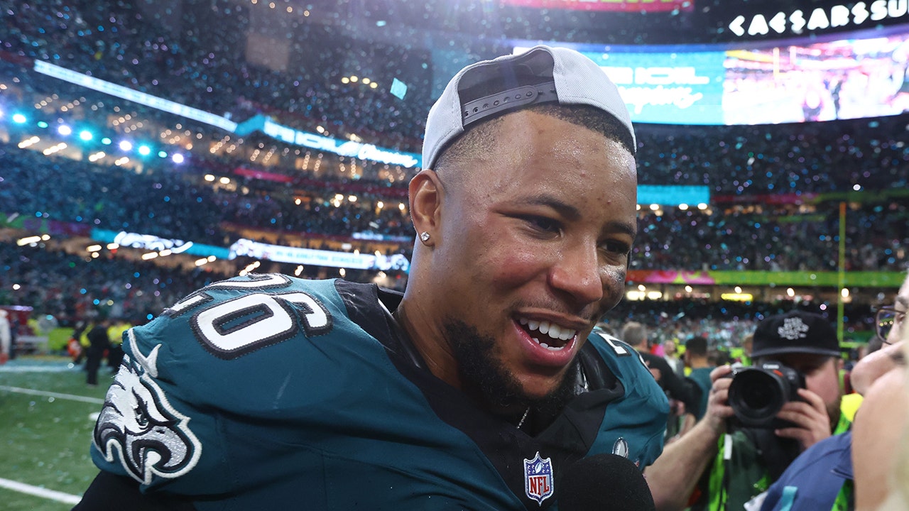 Saquon Barkley proclaims next goal after dream Eagles season: ‘Why not win another Super Bowl?’