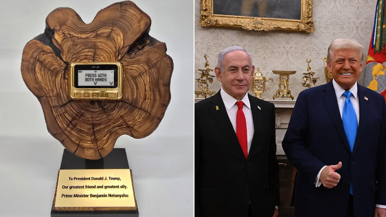 Netanyahu gifts Trump controversial item that helped turned tide in war against Hezbollah