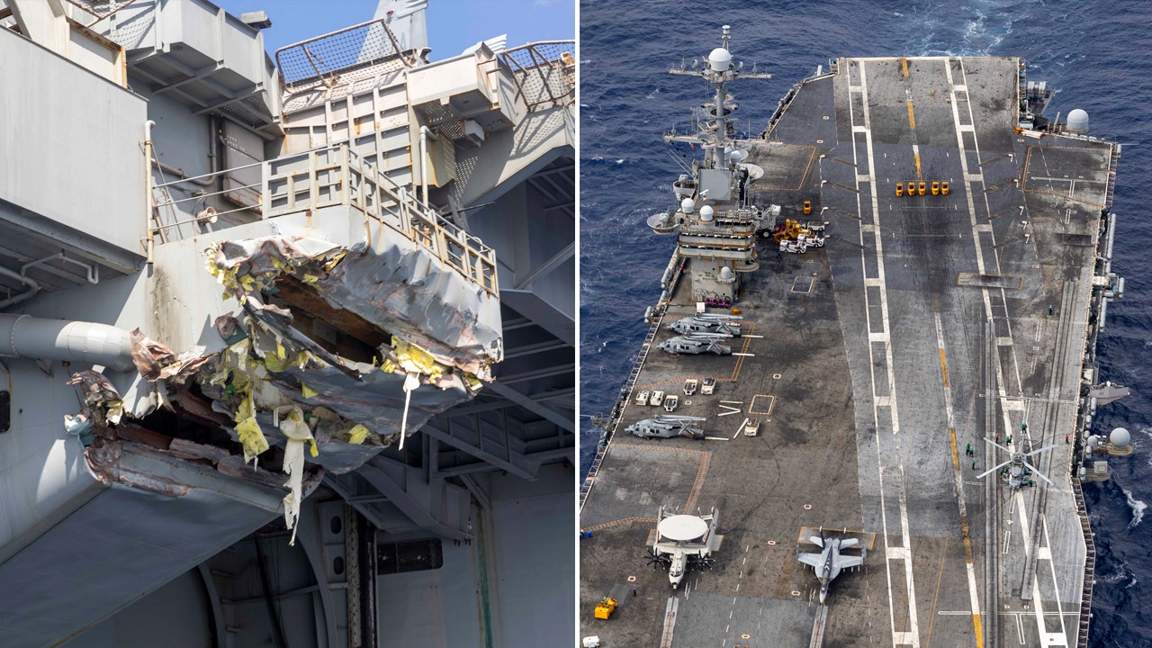 USS Harry S. Truman involved in collision near Egypt