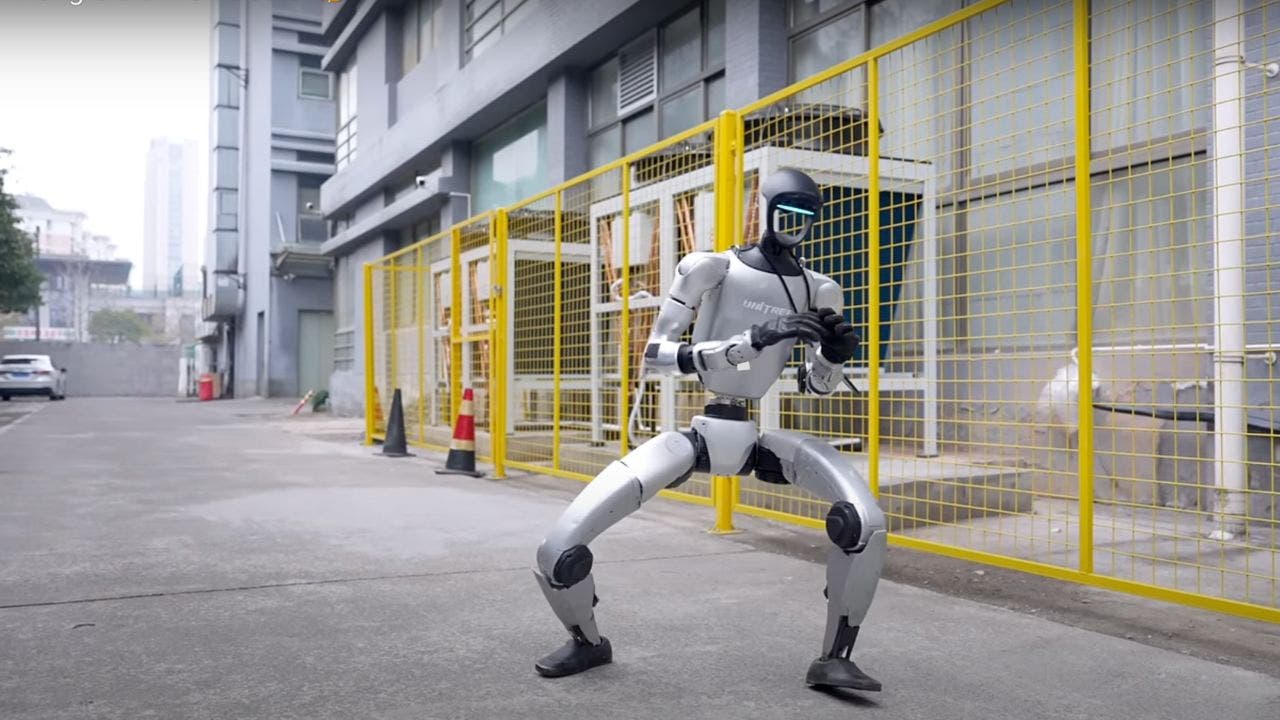 Chinese robot’s kung fu moves will make your jaw drop