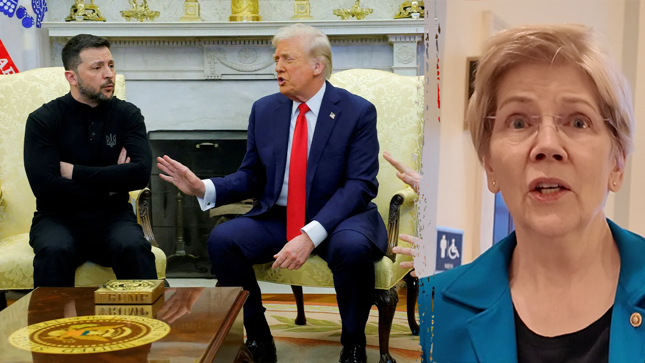 Warren explains her applause to Trump's 'Pocahontas' jab during his speech to Congress