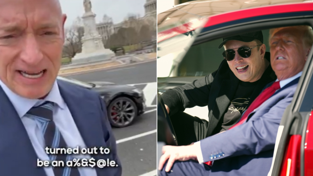 Dem senator mocked online for ditching his Tesla to protest 'a--hole' Musk: 'Stunning and brave'