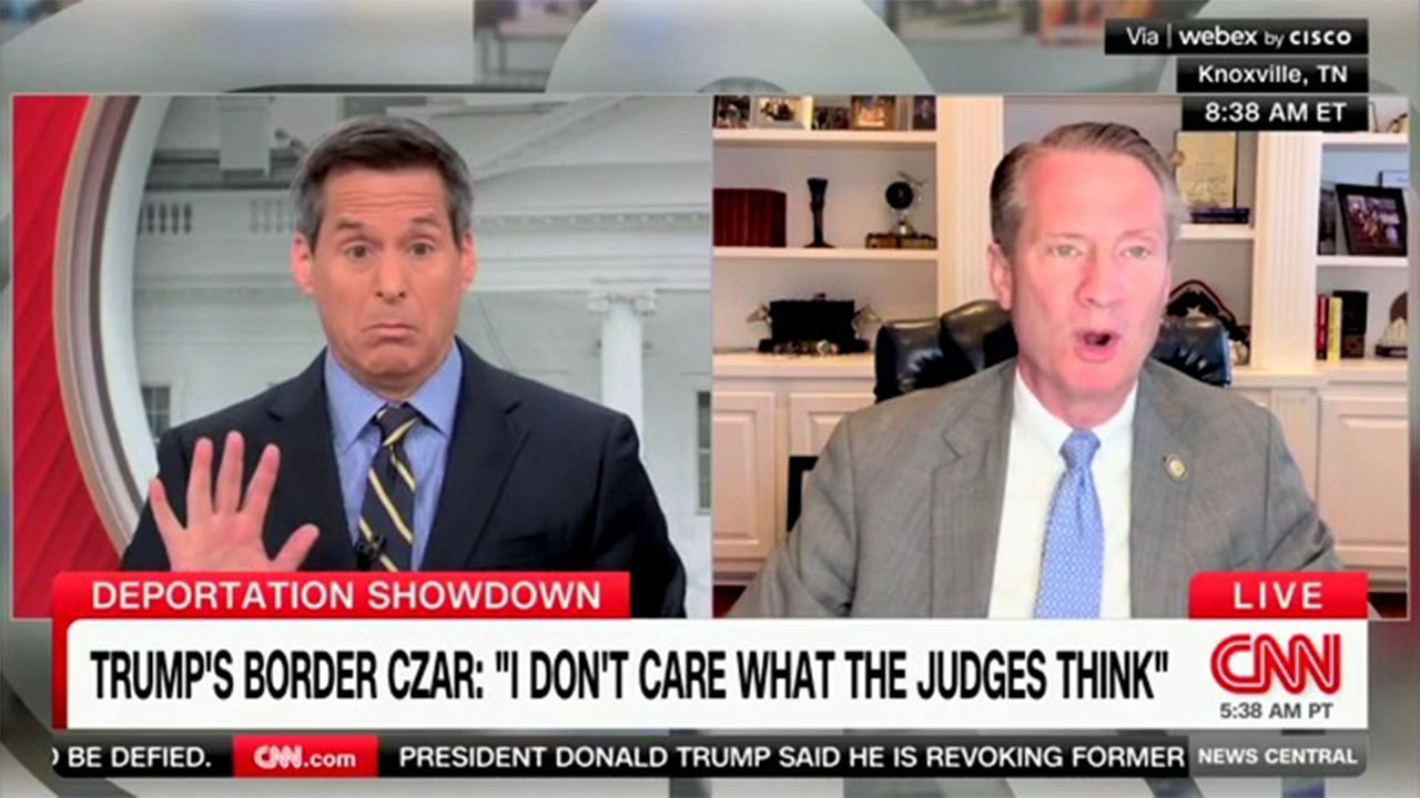 Republican lawmaker wrangles with CNN host over judge halting deportation flights