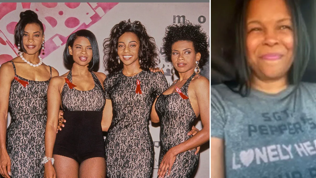 En Vogue member Dawn Robinson says she's been living out of her car for three years. (Getty Images, Dawn Robinson Youtube)