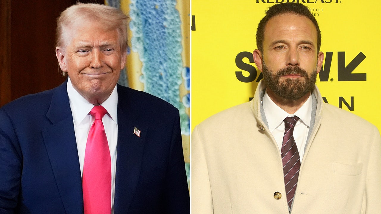 Donald Trump slammed Rosie O'Donnell after she announced move to Ireland; Ben Affleck joked about his son's request for pricey sneakers. (ASSOCIATED PRESS; Jack Plunkett/Invision/AP)