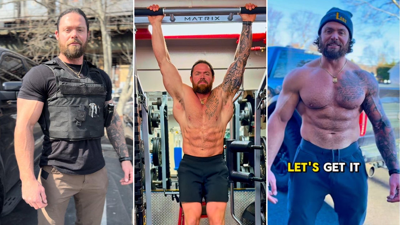 NYPD detective shares grueling workouts to motivate cops to get in shape