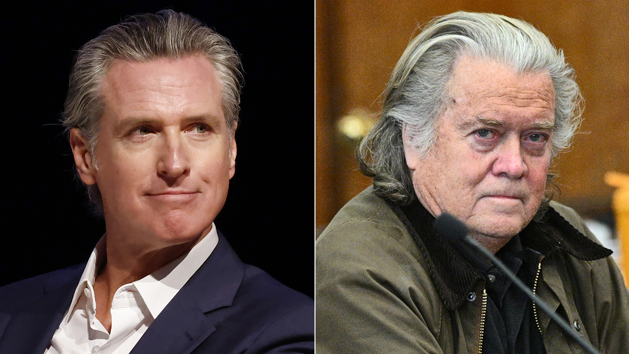 Democrat governor says Newsom shouldn’t have invited Bannon on podcast