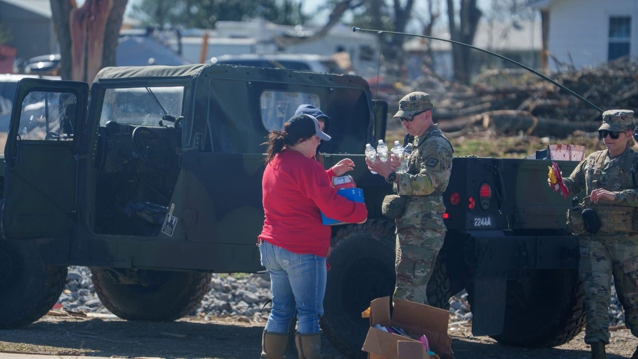 Trump activates National Guard in tornado-ravaged Arkansas