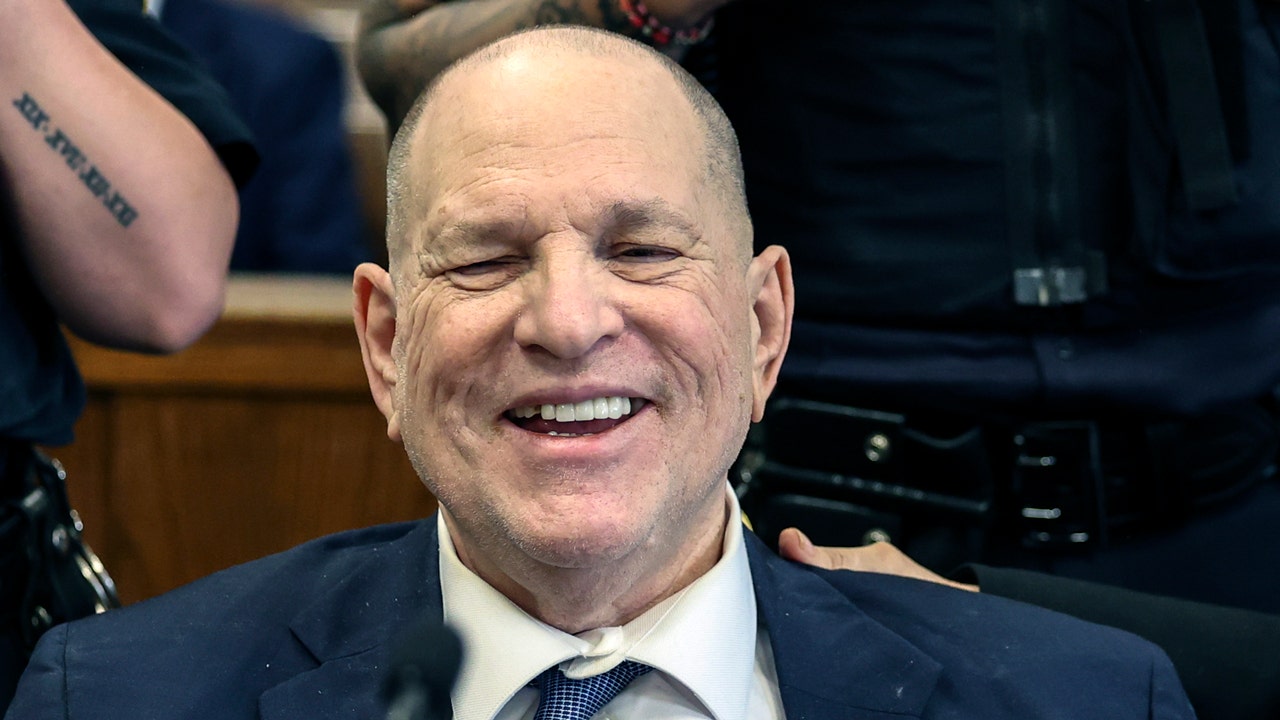 NEW RULES: Harvey Weinstein flashes toothless smiles as judge hammers out rules for upcoming rape retrial