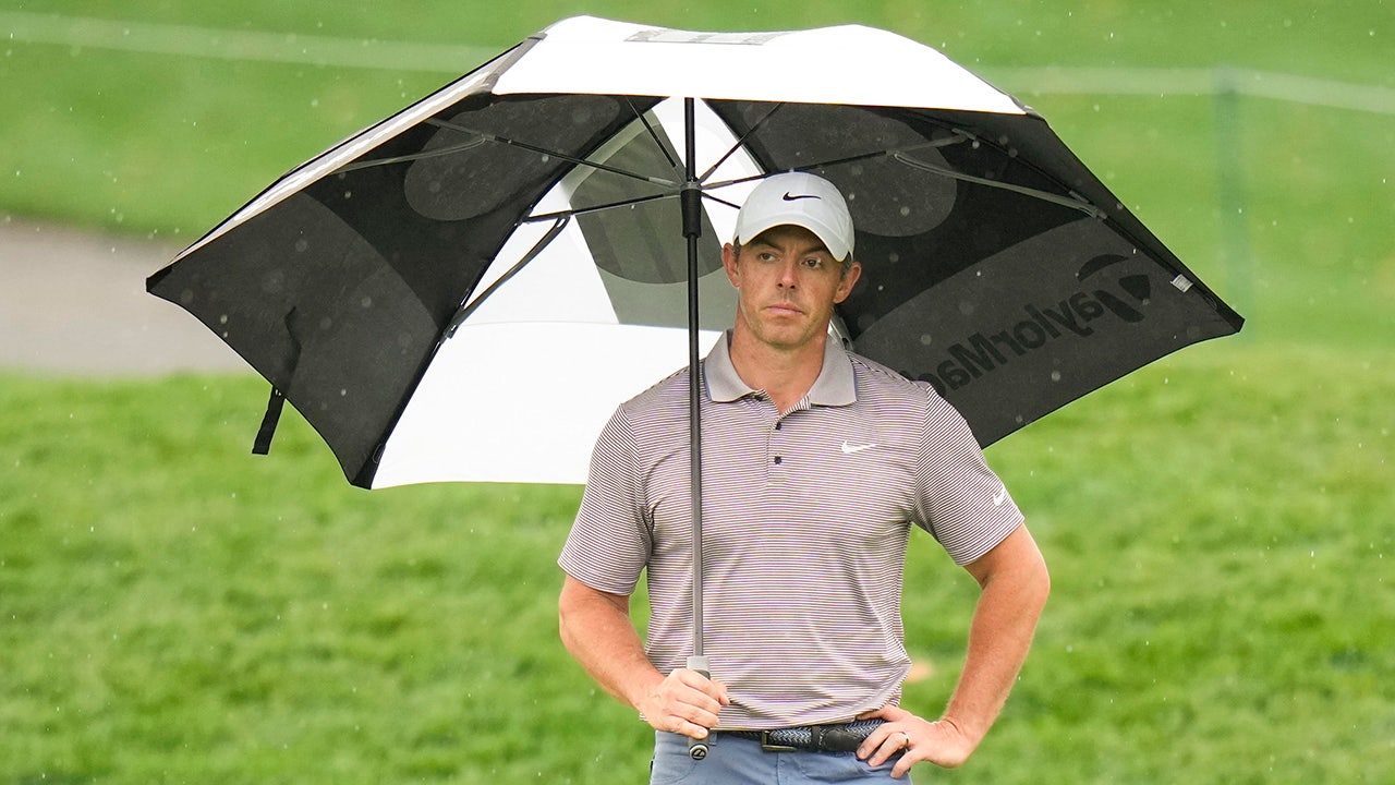 The Players Championship: Play suspended due to weather with McIlroy in the lead