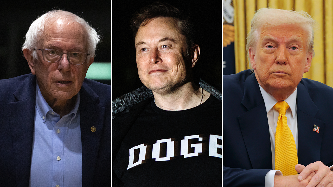 Bernie Sanders warns liberal podcasters that Trump and Musk are creating ‘oligarchy’