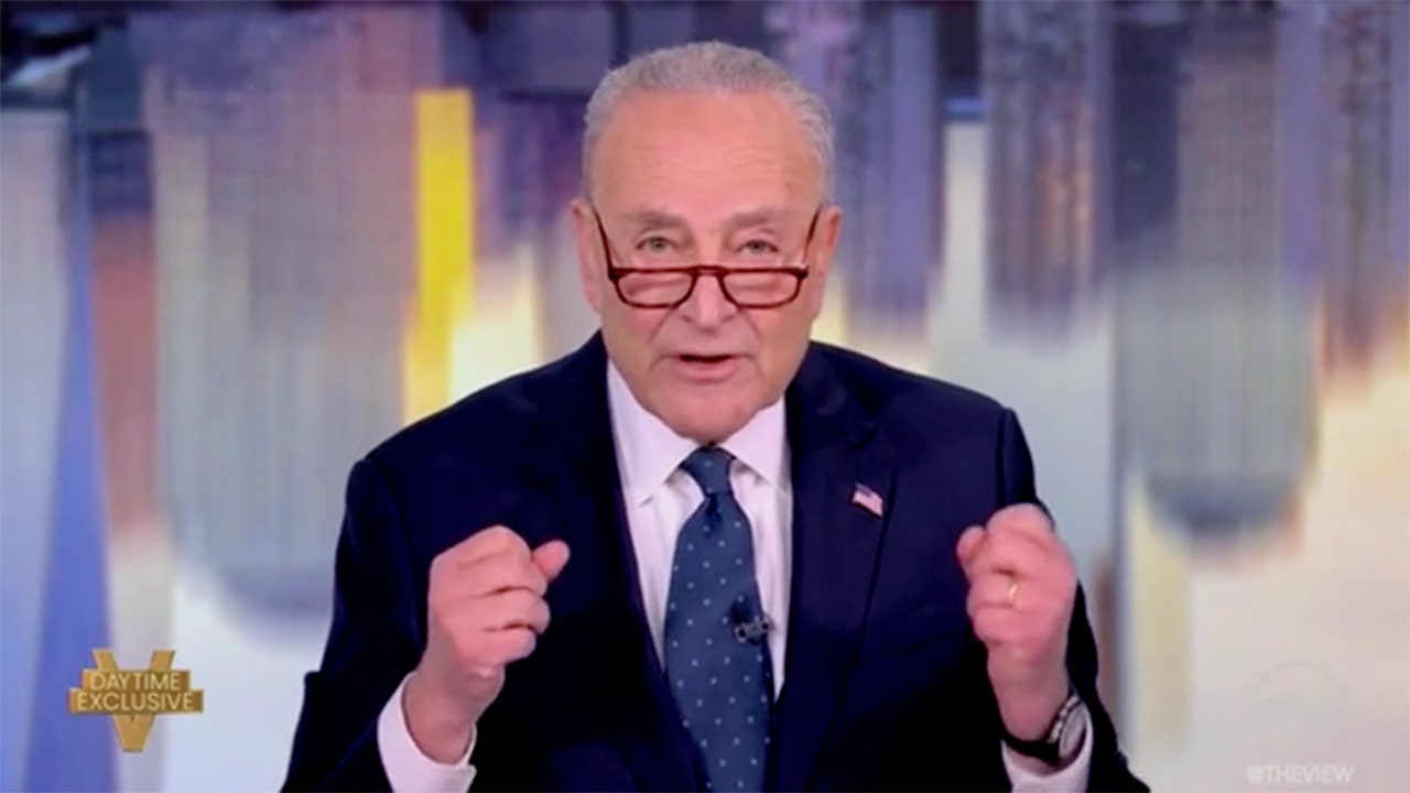 Sunny Hostin scolds Schumer that he 'caved' on shutdown fight